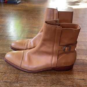 Inpaichthys Kerri Brown Leather Boots Japan